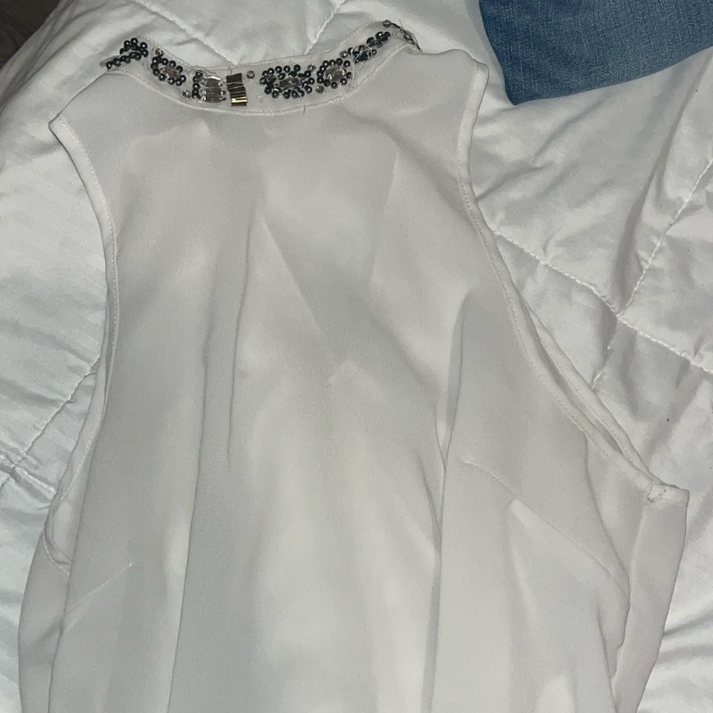 White dressy top